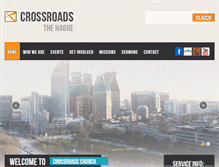 Tablet Screenshot of crossroadschurch.nl
